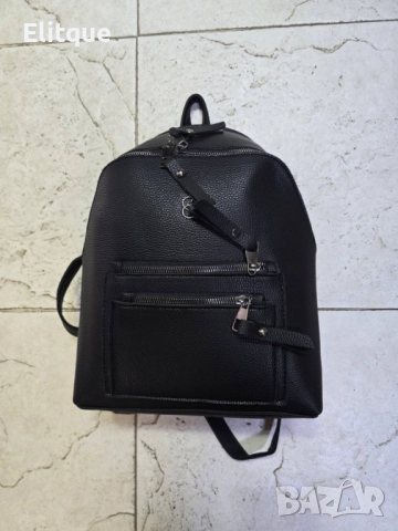 Ежедневна дамска кожена раница