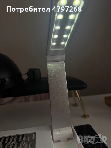 Прахоуловител с педал и екстри, снимка 3 - Маникюр и педикюр - 54227624