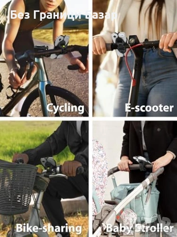 Нов Универсален държач за телефон за кормило Силиконова стойка колело, снимка 6 - Селфи стикове, аксесоари - 53649910