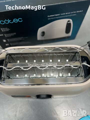 Тостер Cecotec ClassicToast 15000 Extra , Бежов, снимка 4 - Тостери - 51198939