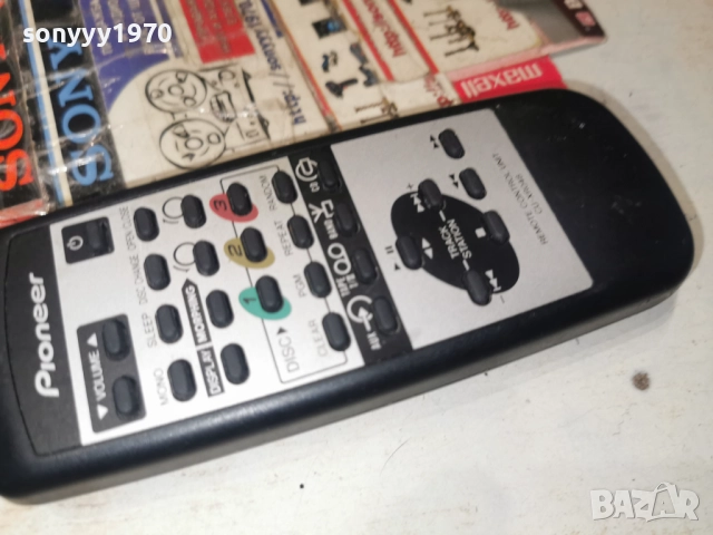 PIONEER CU-XR048 AUDIO REMOTE-ВНОС SWISS 2312251055, снимка 8 - Ресийвъри, усилватели, смесителни пултове - 52882316