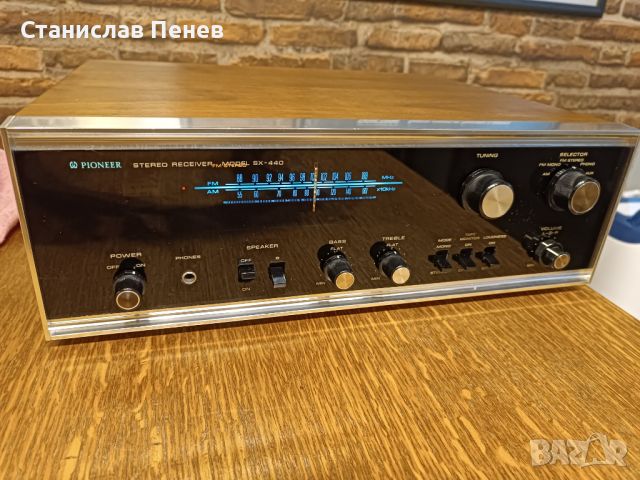 Pioneer SX-440 Vintage Stereo Receiver , снимка 2 - Ресийвъри, усилватели, смесителни пултове - 46462589