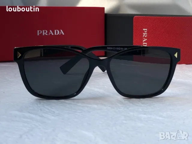 Prada дамски слънчеви очила 3 цвята черни бели , снимка 10 - Слънчеви и диоптрични очила - 47032908