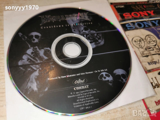 MEGADETH CD 0603261115H1E5R