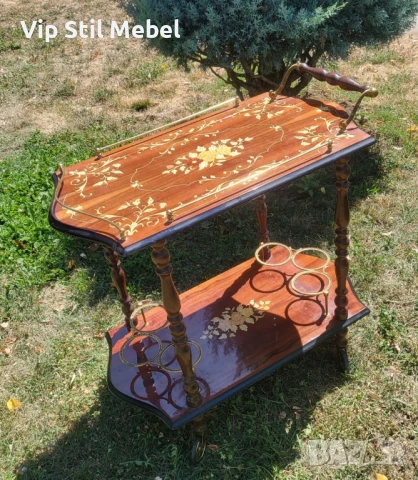 Италианска барокова количка за сервиране 