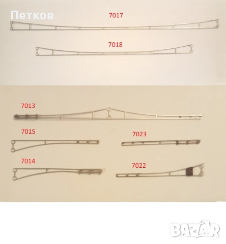 Проводници за въздушно захранване Märklin.