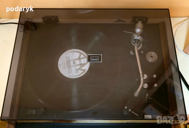 Редкия флагман Sansui SR-717–грамофон във витринно състояние+скъпа аудиофилска Stanton 680EL доза, снимка 5 - Грамофони - 51152268