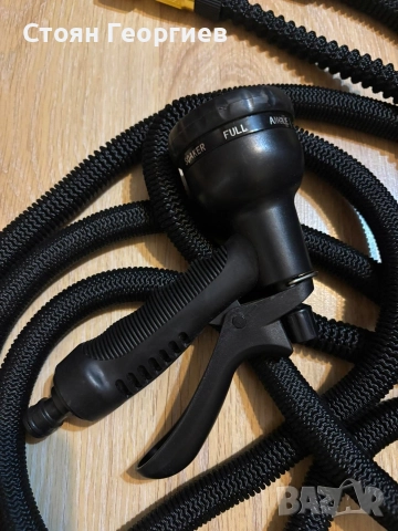 Разтегателен маркуч с пистолет за поливане 15м, снимка 3 - Други стоки за дома - 52807496