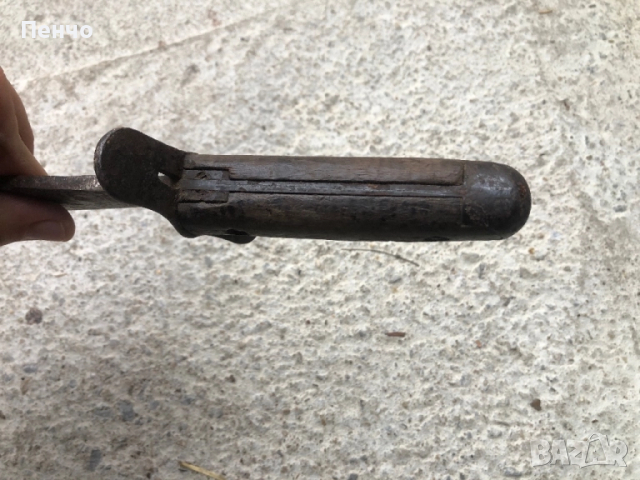 стар голям военен нож/мачете/ - 1917г. - WWI - U S, снимка 12 - Антикварни и старинни предмети - 44238279