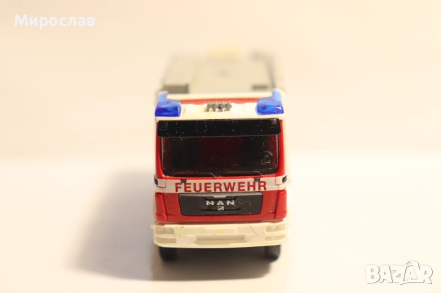 WIKING 1:87 H0 MAN ПОЖАРНА КАМИОН МОДЕЛ КОЛИЧКА, снимка 4 - Колекции - 52931464