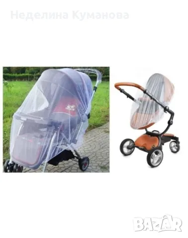 ❌️ Мрежа против комари за бебешка количка, снимка 1