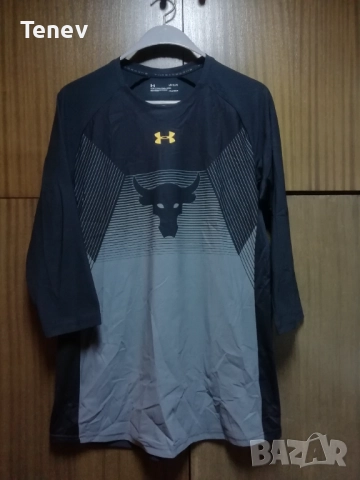 The Rock Under Armour Chase Greatness Dwayne Johnson нова оригинална тениска блуза Fitness фитнес