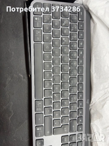 Клавиатура Logitech MX Keys Plus DE layout, снимка 3 - Клавиатури и мишки - 53148942