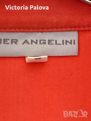Дамска риза PIER ANGELINI цвят сьомга, снимка 3 - Ризи - 45257033
