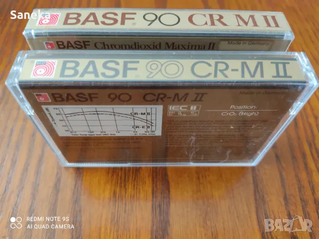 BASF  CR-M II 90, снимка 5 - Аудио касети - 48108984