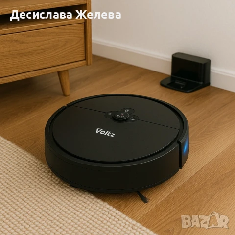 Прахосмукачка робот с моп Voltz, 3 в 1, 2000PA, 4400mAh, до 200 кв. м., Wi-Fi