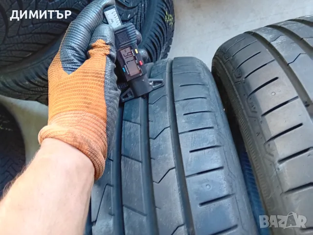 2 бр.летни гуми Hankook 215 55 16 dot19 цената е за брой!, снимка 3 - Гуми и джанти - 47203635