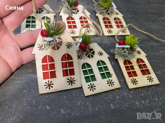 Коледни късмети и декорации, снимка 2 - Декорация за дома - 52280679