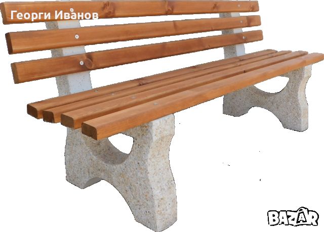 Мозаечна пейка с облегалка, снимка 2 - Градински мебели, декорация  - 46063400
