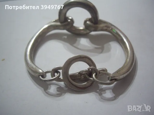 Стара ,масивна много интересна гривна., снимка 6 - Гривни - 49623149