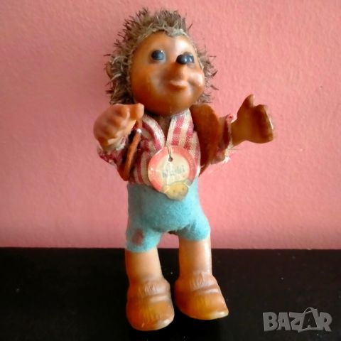 Колекционерска кукла мека играчка Steiff Macki Hedgehog Таралеж 11 см, снимка 9 - Колекции - 45854754