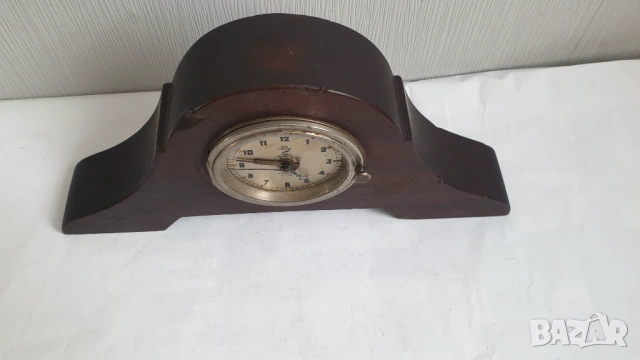 Стар автомобилен часовник Kienzle вграден в настолна кутия, снимка 5 - Антикварни и старинни предмети - 53888665