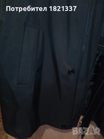 Черни мъжки яке, снимка 4 - Якета - 52900501