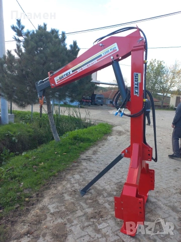 Кран за биг бег 1200кг. нов два цилиндъра , снимка 2 - Селскостопанска техника - 53292168