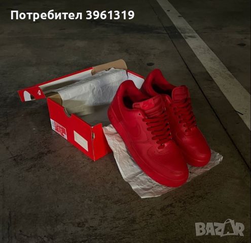 Nike Air Force 1 Gym Red, снимка 2 - Маратонки - 46398726