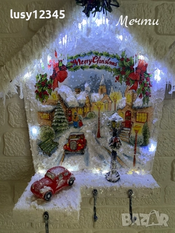 Снежна къщичка-Весела Коледа!, снимка 2 - Други - 52580619