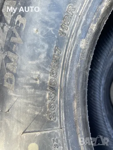 4 броя Зимни гуми Bridgestone 265/65/17 dot3121 | 7mm, снимка 5 - Гуми и джанти - 47697511