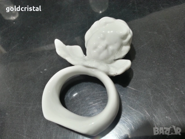 порцеланови салфетници ангелчета , снимка 7 - Антикварни и старинни предмети - 53226189