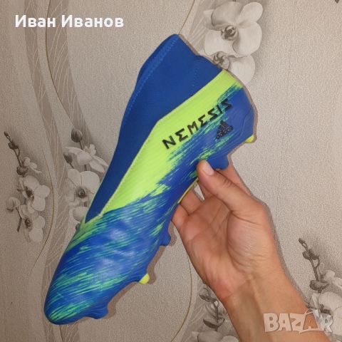 бутонки  ADIDAS Nemeziz 19.3  номер 45,5-46, снимка 7 - Футбол - 39834792