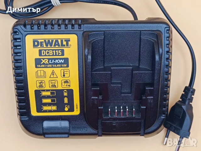 DeWALT DCB115 зарядно 10.8 - 18V, снимка 2 - Винтоверти - 52160516