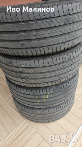 4 бр. Michelin Primacy 4 225/55 R18 – 4-6 мм грайфер, комплект, снимка 2 - Гуми и джанти - 54221193