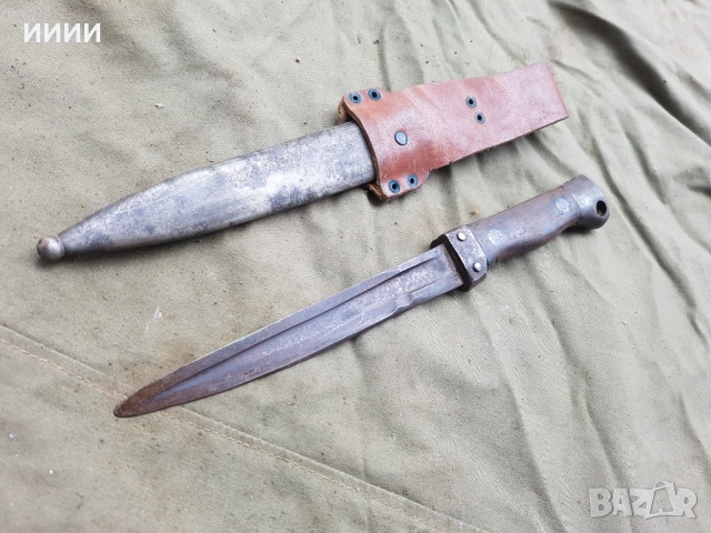 Окопен нож щик 2, снимка 2 - Антикварни и старинни предмети - 52044470