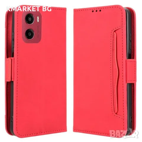 Motorola Moto G05 4G / E15 4G Multiple Card Slots /Magnetic Wallet Калъф и Протектор, снимка 1 - Калъфи, кейсове - 48860118