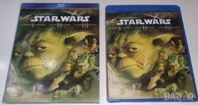 Blu-ray-Star Wars 1,2,3-Trilogy Bg-Sub 