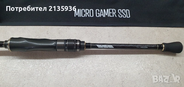 TAILWALK Salty Shape Dash Micro Gamer S66UL 198cm 12g - Спининг въдица, снимка 4 - Въдици - 53213814