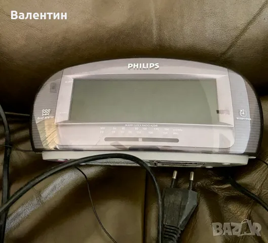 Часовник - будилник - радио AM/FM PHILIPS AJ3540/12, снимка 2 - Друга електроника - 47451668