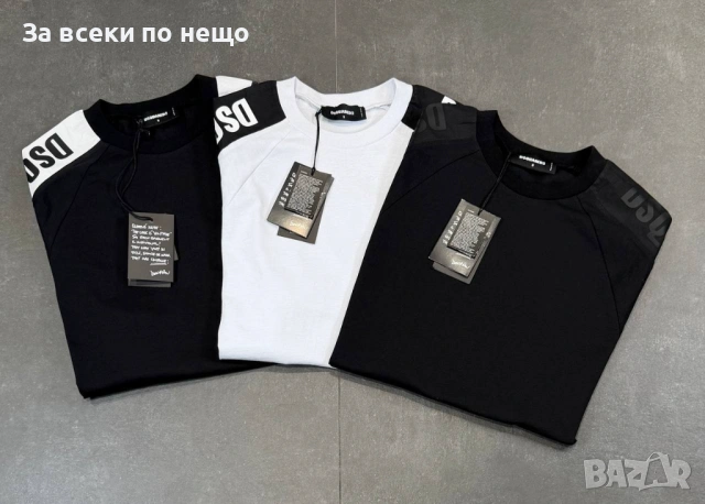 DSQUARED2 Мъжка Тениска👕Мъжка Блуза С Къс Ръкав Код Mens P.266, снимка 3 - Тениски - 53922919