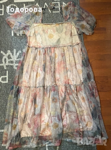 Рокля H&M тюл 