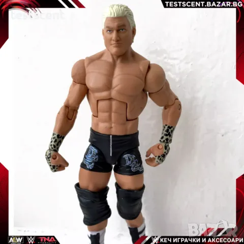 Екшън фигура WWE Dolph Ziggler Nic Nemeth Долф Зиглър Mattel figure играчка Elite Series+vest, снимка 11 - Колекции - 48437581