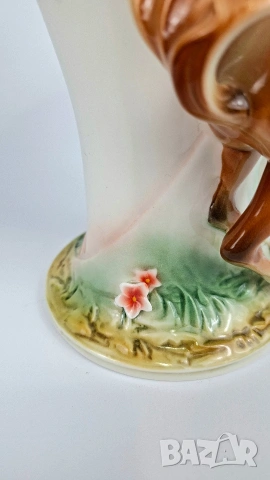 Порцеланова кана с фигура на кон - Jameson & Tailor, снимка 8 - Други - 53125472