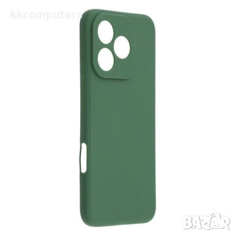Силиконов кейс iPaky матиран и Протектор За Honor 400 Lite, Тъмнозелен, снимка 2 - Калъфи, кейсове - 51931780