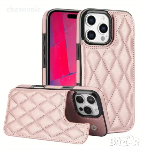 Кейс калъф  луксозен за айфон 16 про iPhone 16 pro, снимка 1 - Калъфи, кейсове - 47340069