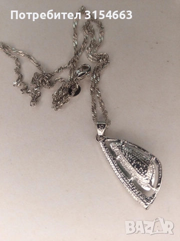 Комплект колие и обици , снимка 5 - Бижутерийни комплекти - 54261417