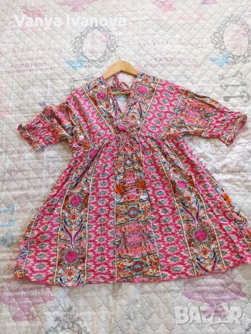  Shein шарена рокля , снимка 6 - Рокли - 50753804