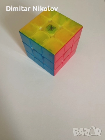 „GanCube 10 Years Edition – Speedcube 3x3, отлично състояние, 70 лв.“, снимка 1