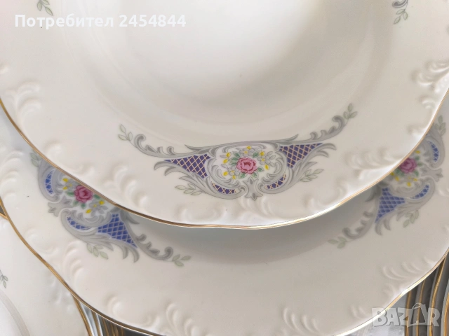 Порцеланов сервиз за хранене Диамант Разград